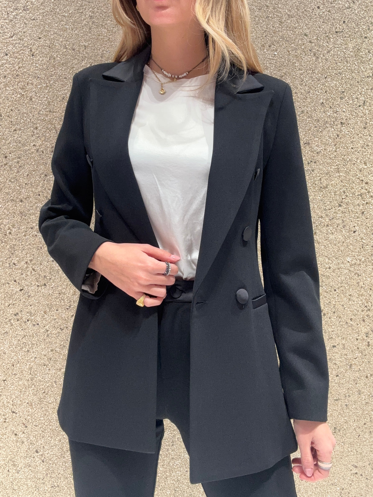 Completo elegante strutturato