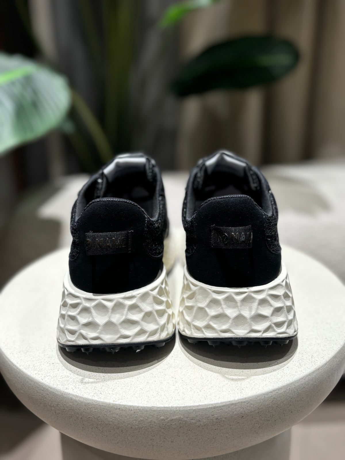 Sneaker strass nere