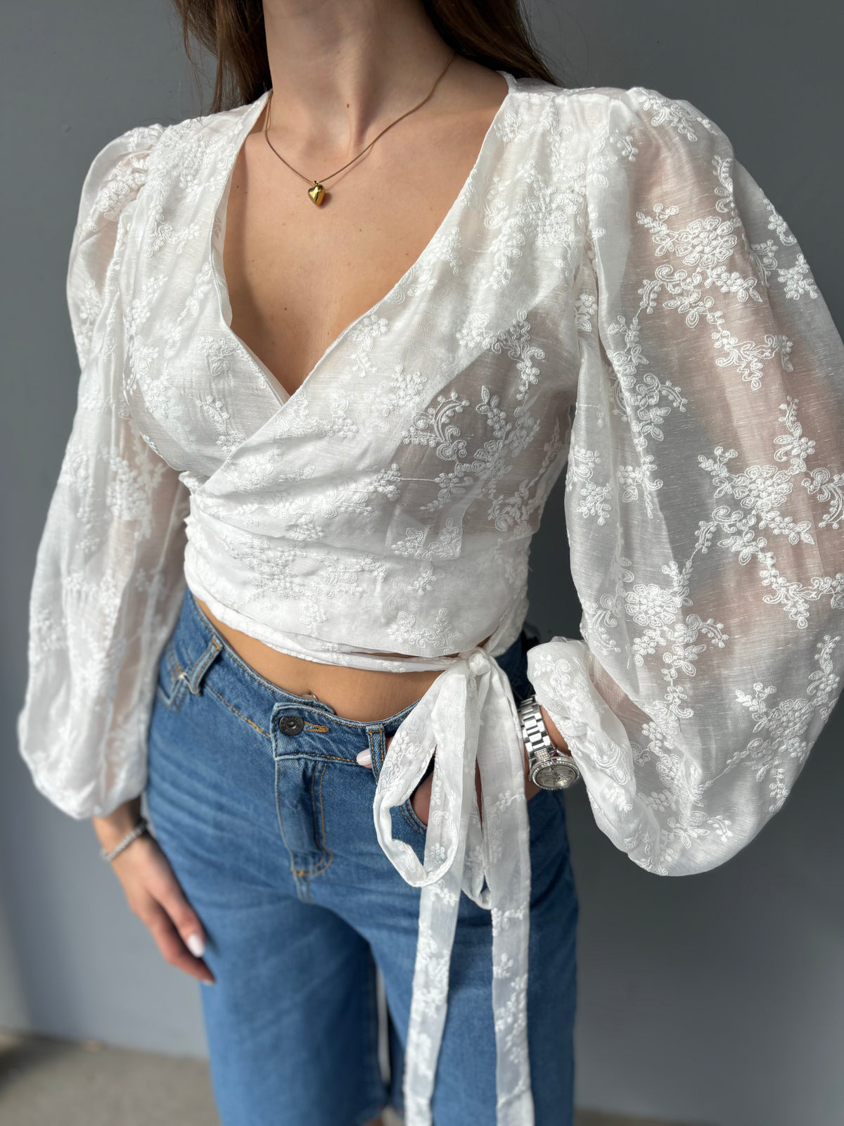 Camicia incrociata