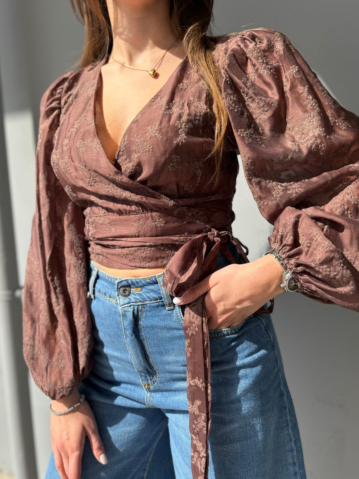 Camicia incrociata