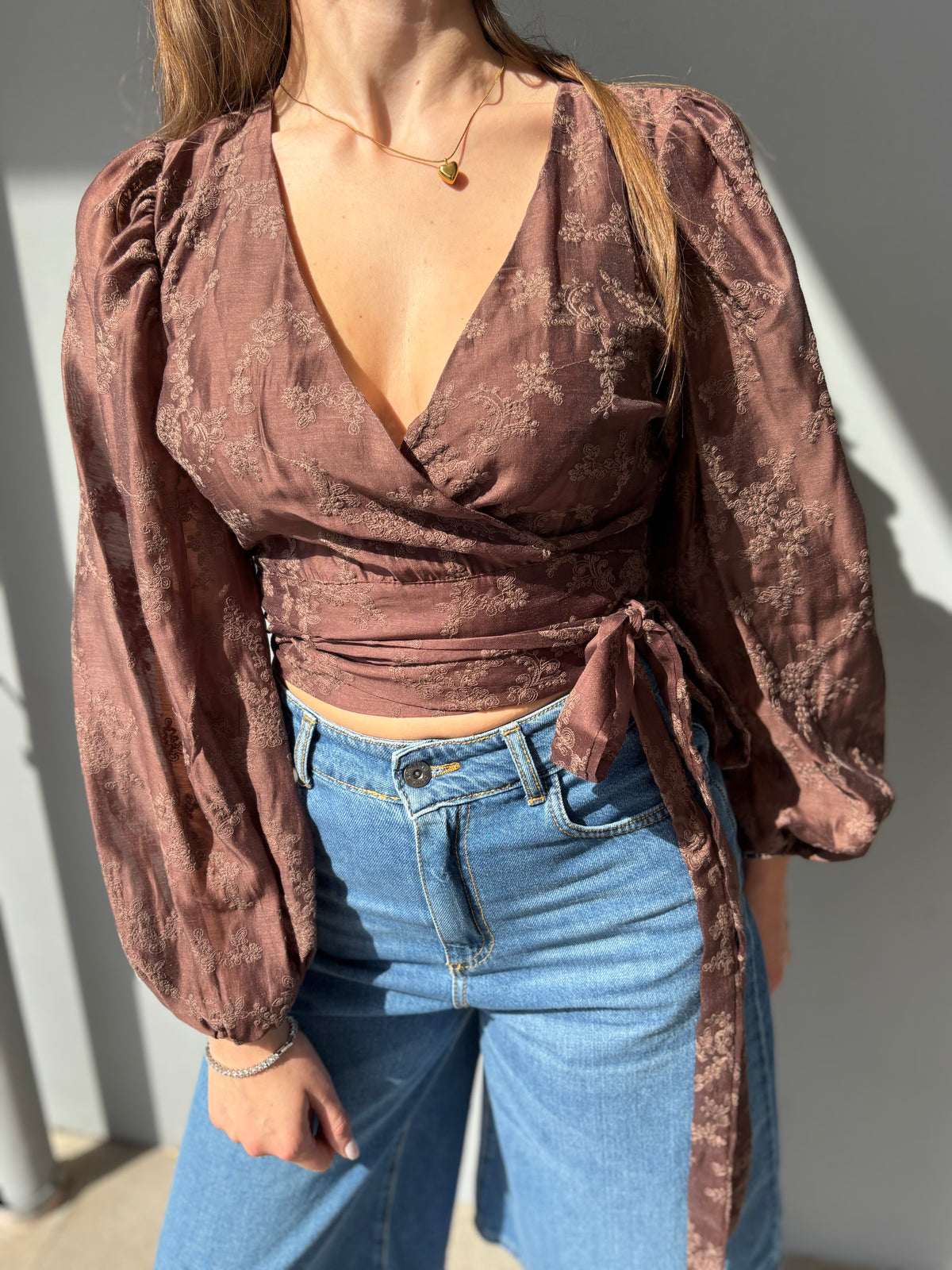 Camicia incrociata