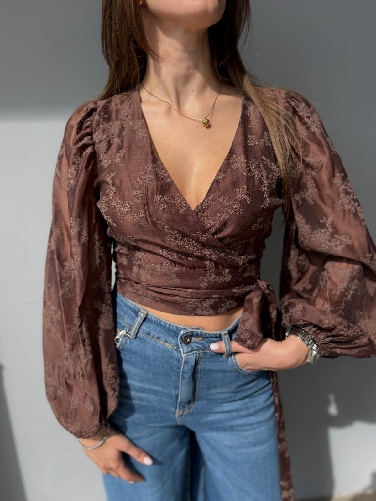 Camicia incrociata