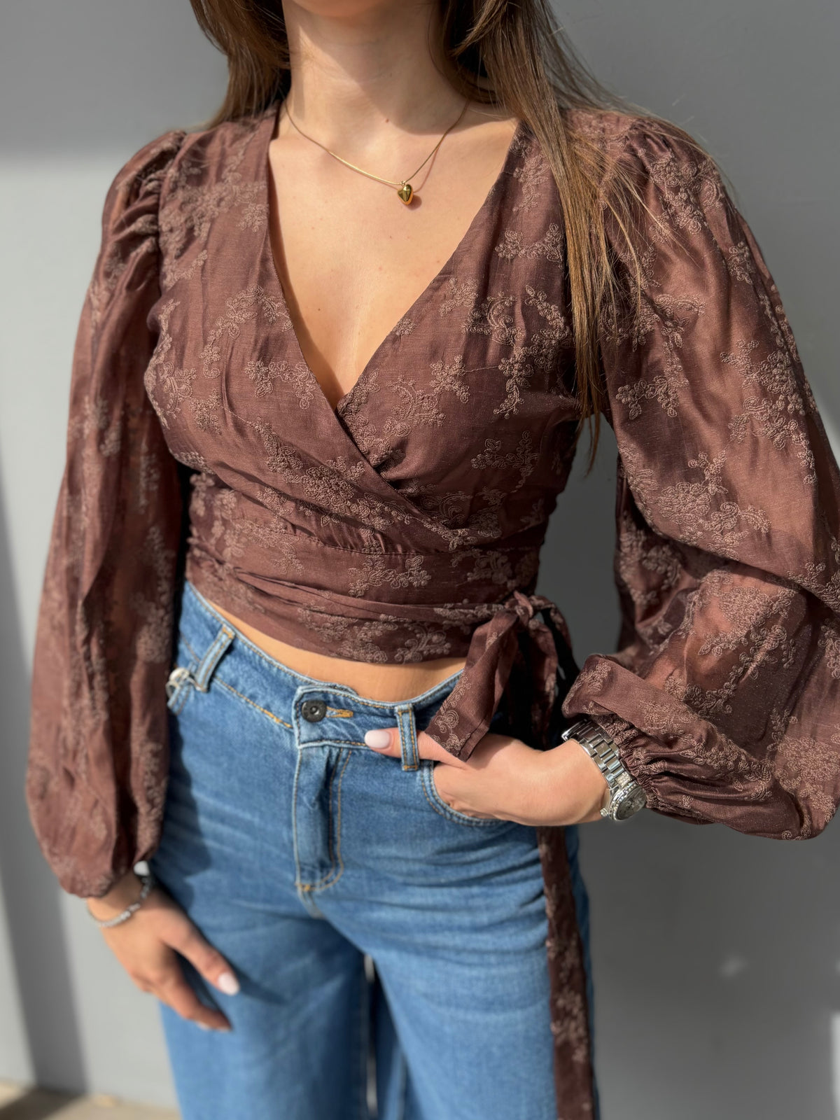 Camicia incrociata