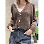 cardigan 3 bottoni gioiello