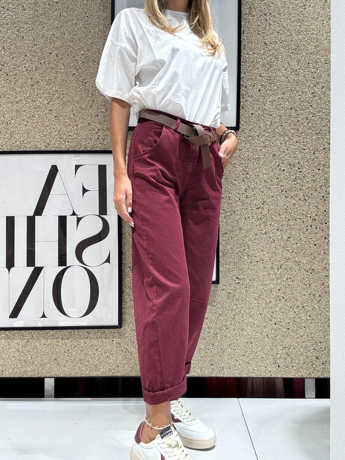 Pantalone 100% cotone