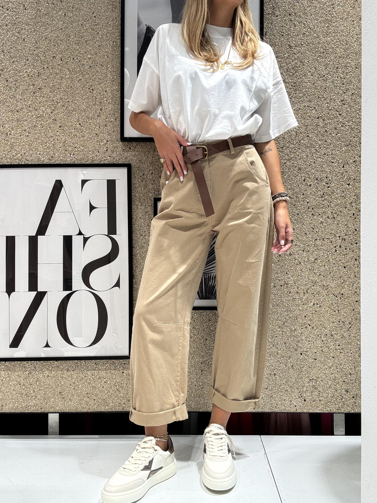 Pantalone 100% cotone