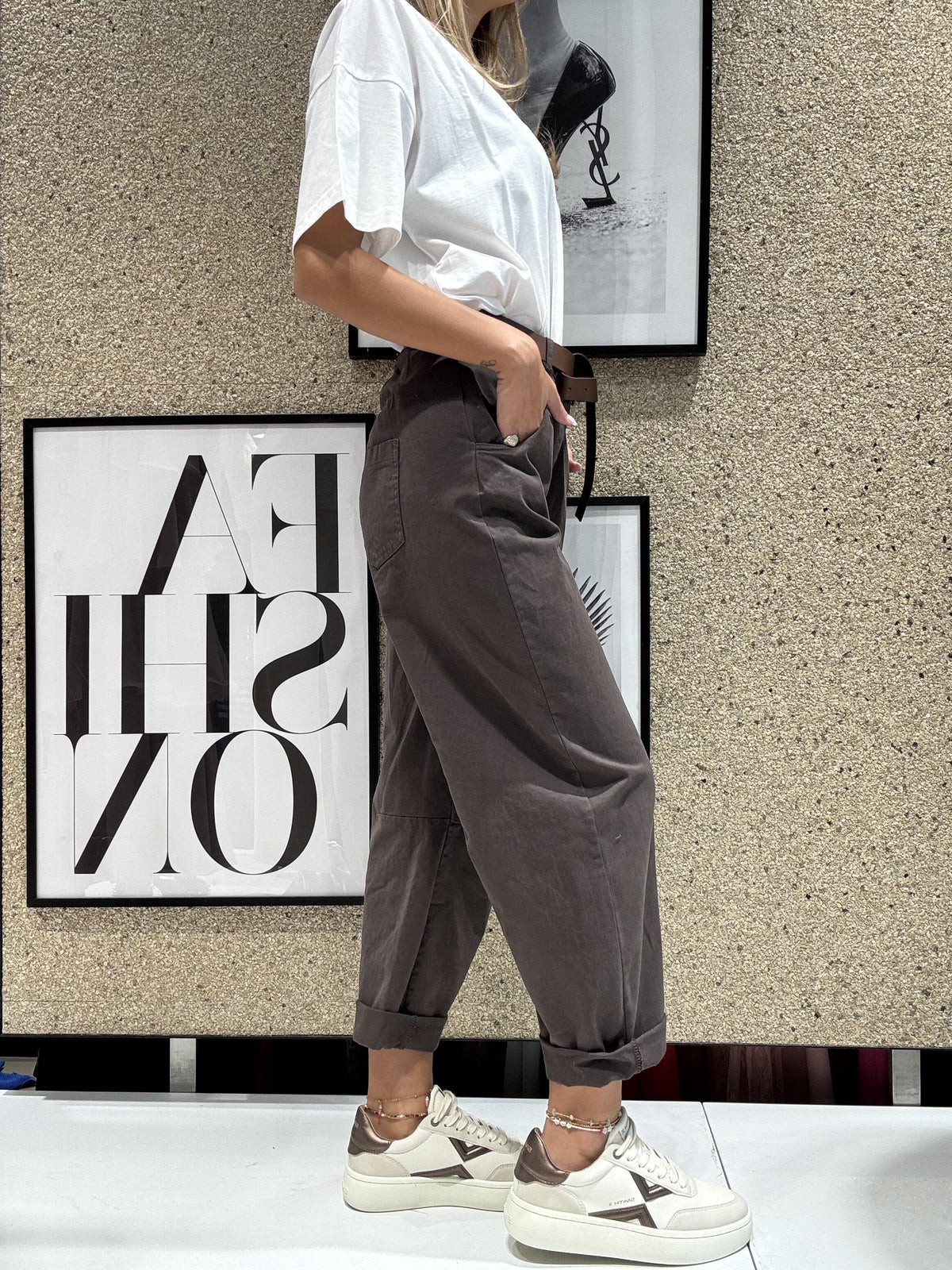 Pantalone 100% cotone