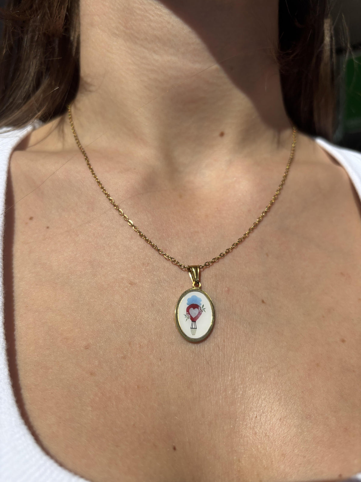 Collana "mongolfiera"
