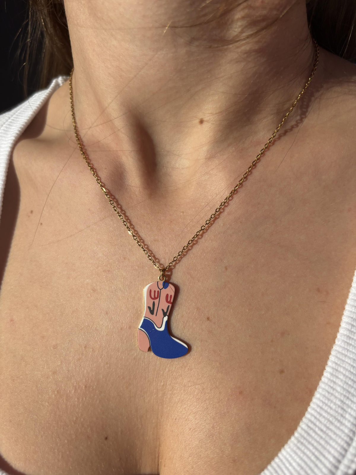 Collana Stivale country