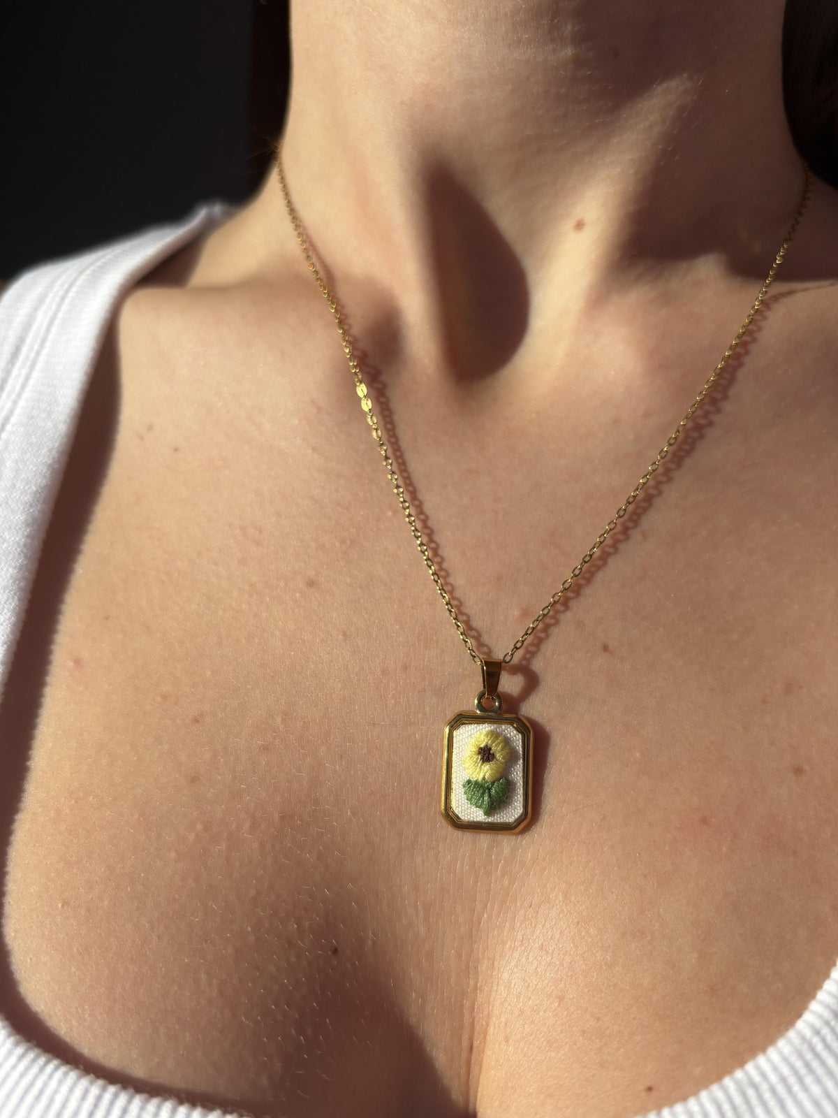 Collana girasole mini