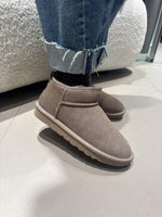 stivaletto mini in camoscio