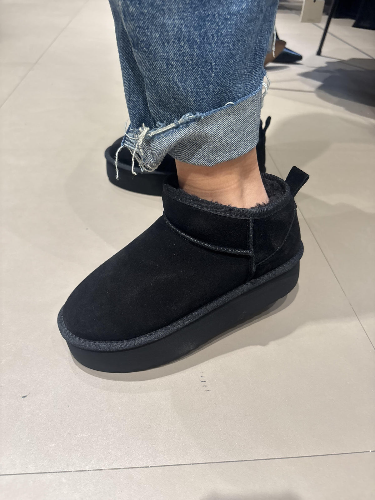 Stivaletto mini con platform