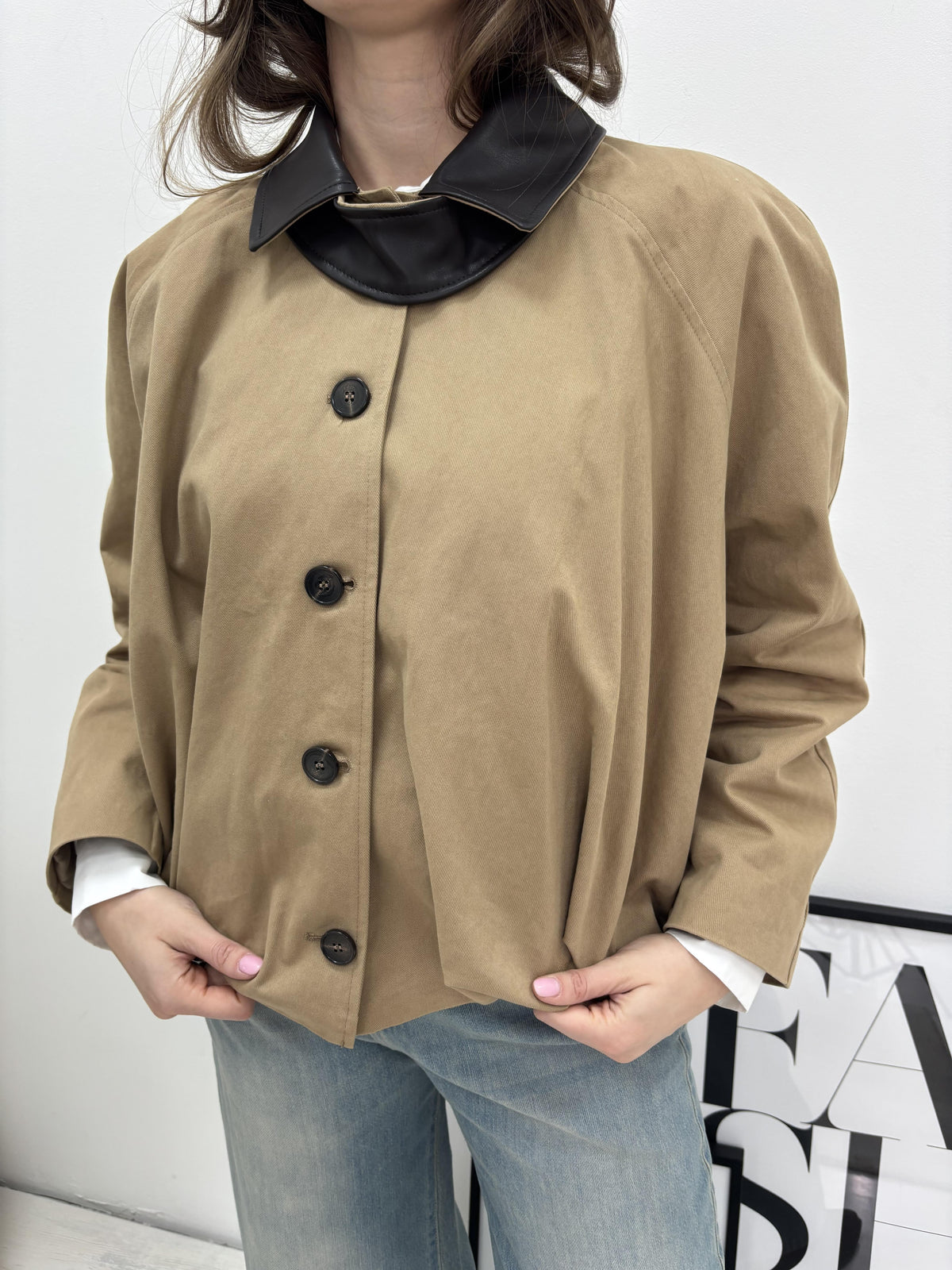 Bomber in canvas