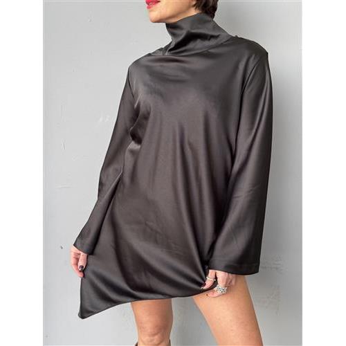 Blusa collo alto