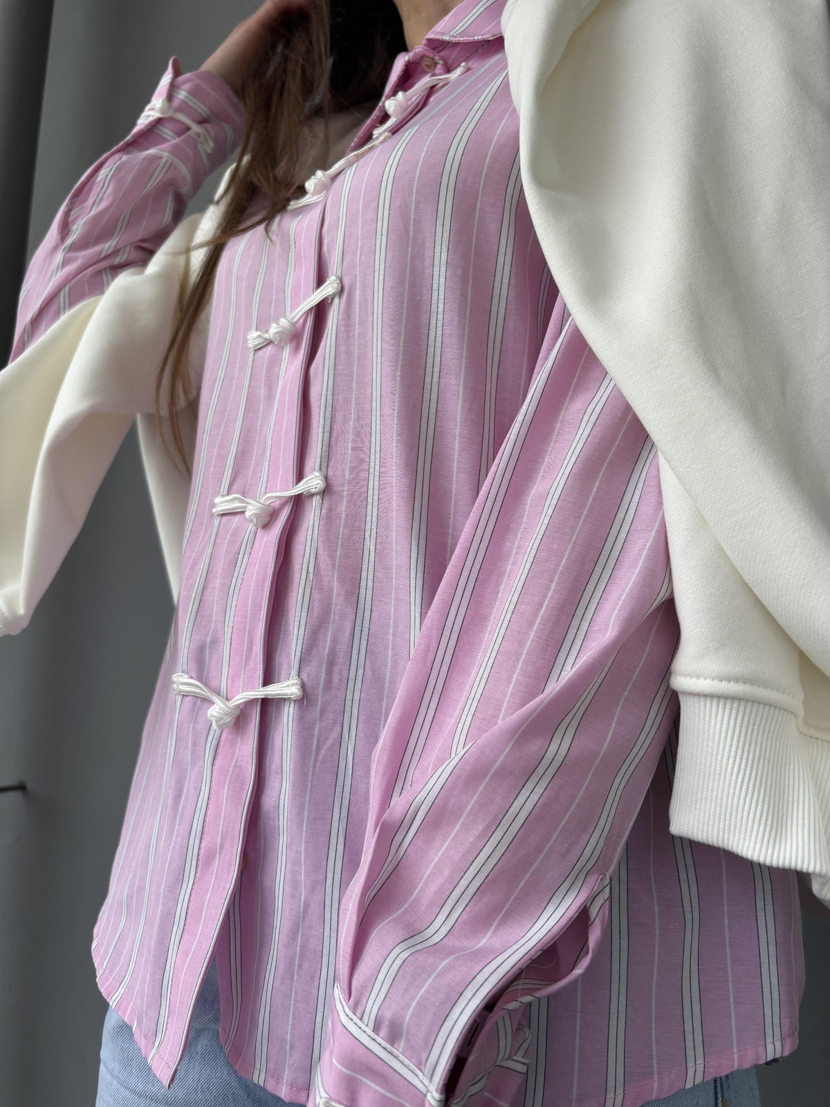 Camicia a righe