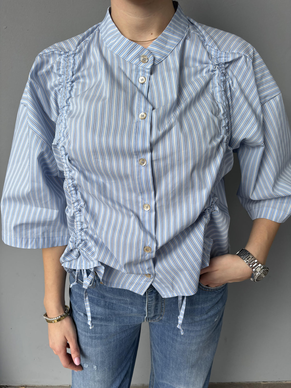 Camicia crop