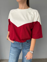 T-shirt bicolor
