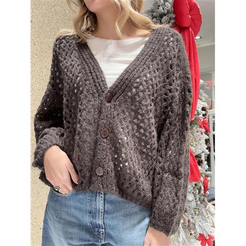 cardigan traforata