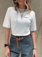 T-shirt di cotone girocollo