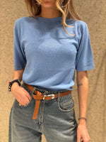 T-shirt di cotone girocollo