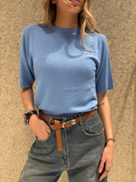 T-shirt di cotone girocollo