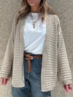 Cardigan con frange
