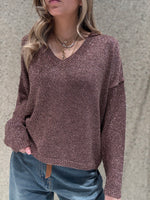 Maglia scollo v