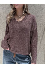 Maglia scollo v