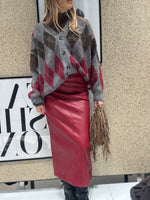 Cardigan a rombi