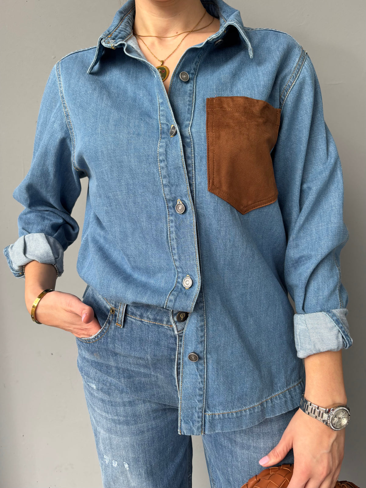 Camicia denim