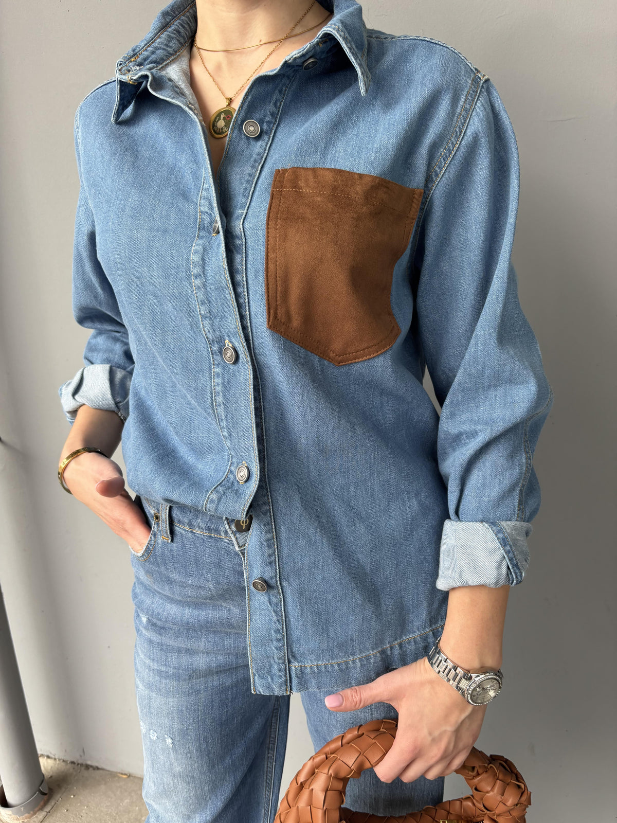 Camicia denim