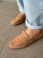 Mocassino in camoscio