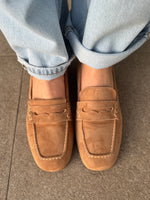 Mocassino in camoscio