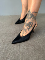 Slinback in pelle