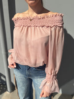 Camicia scollo dritto