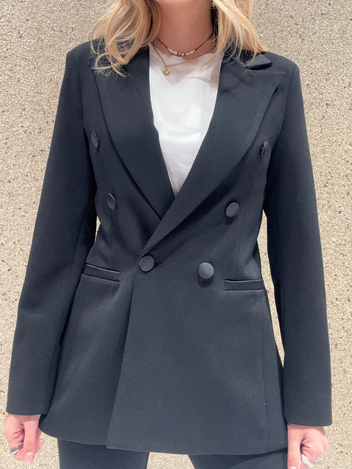 Completo elegante strutturato