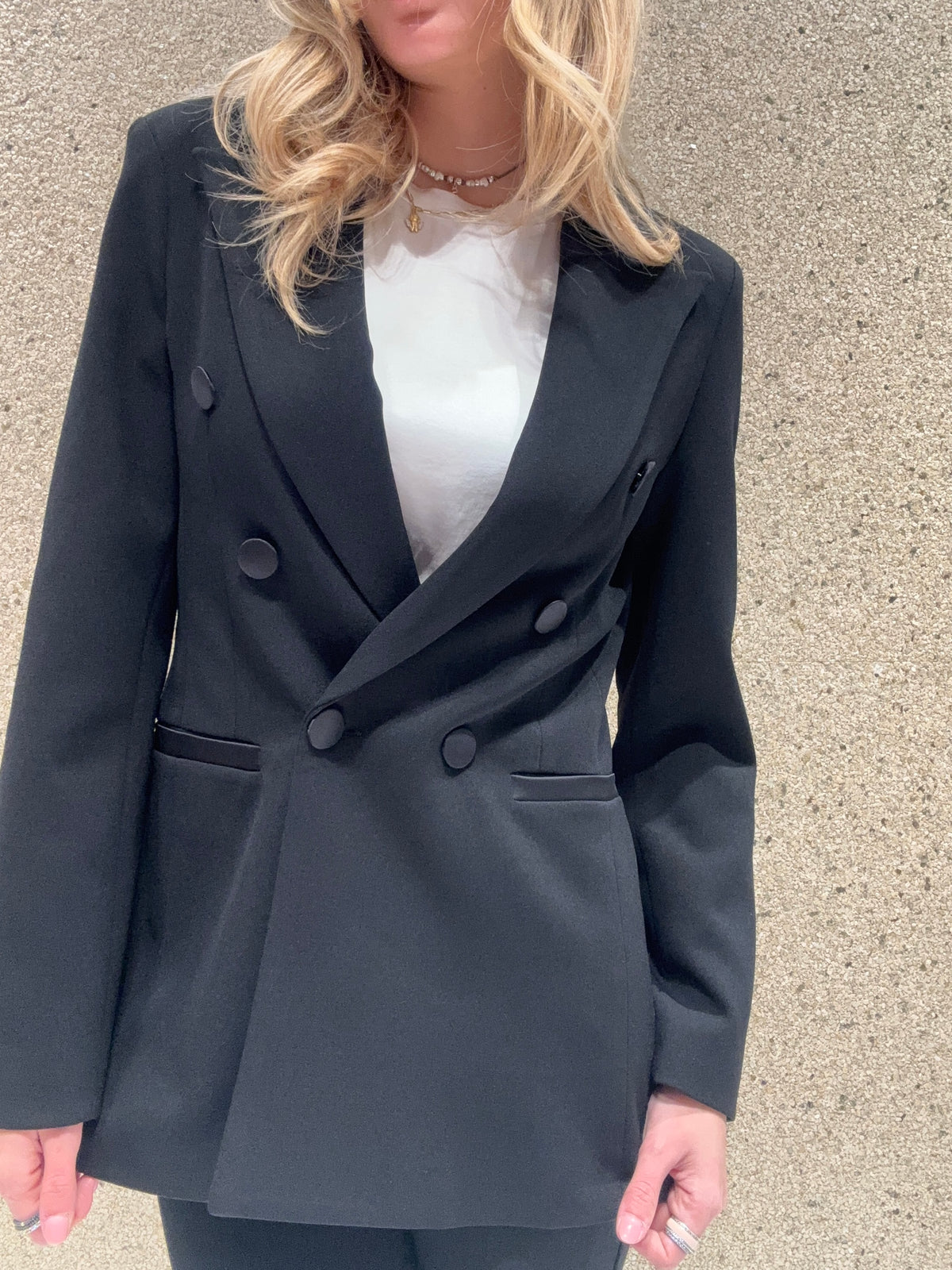 Completo elegante strutturato