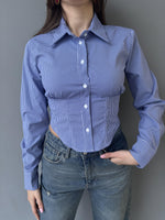 Camicia slim avvitata
