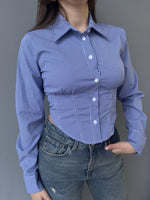 Camicia slim avvitata