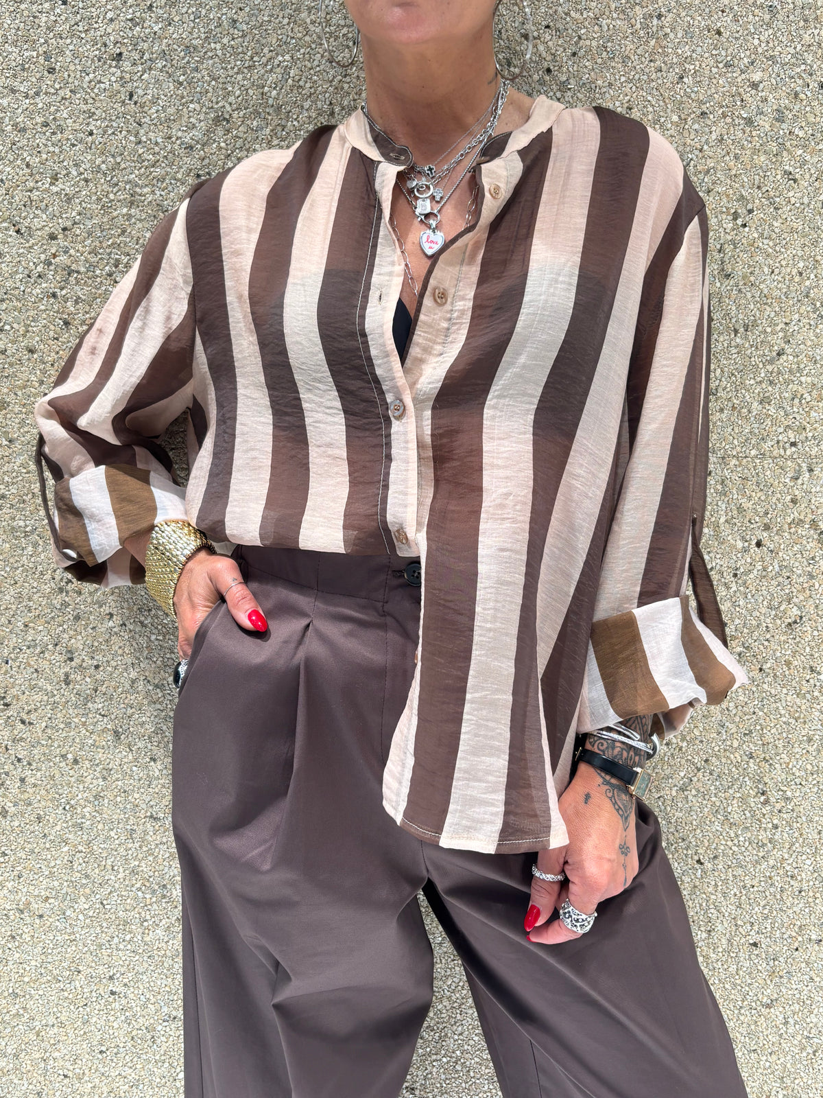 Camicia righe