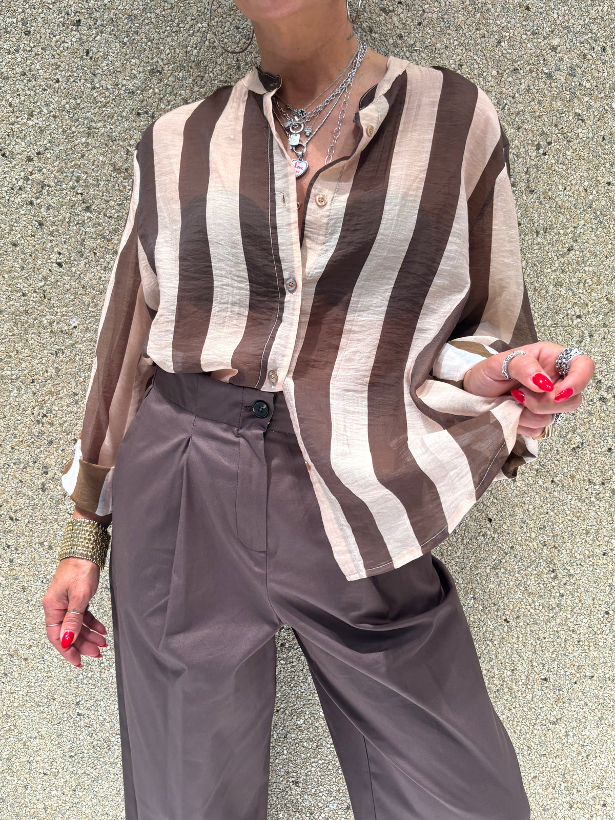 Camicia righe