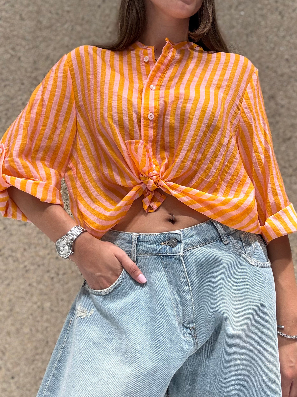 Camicia righe