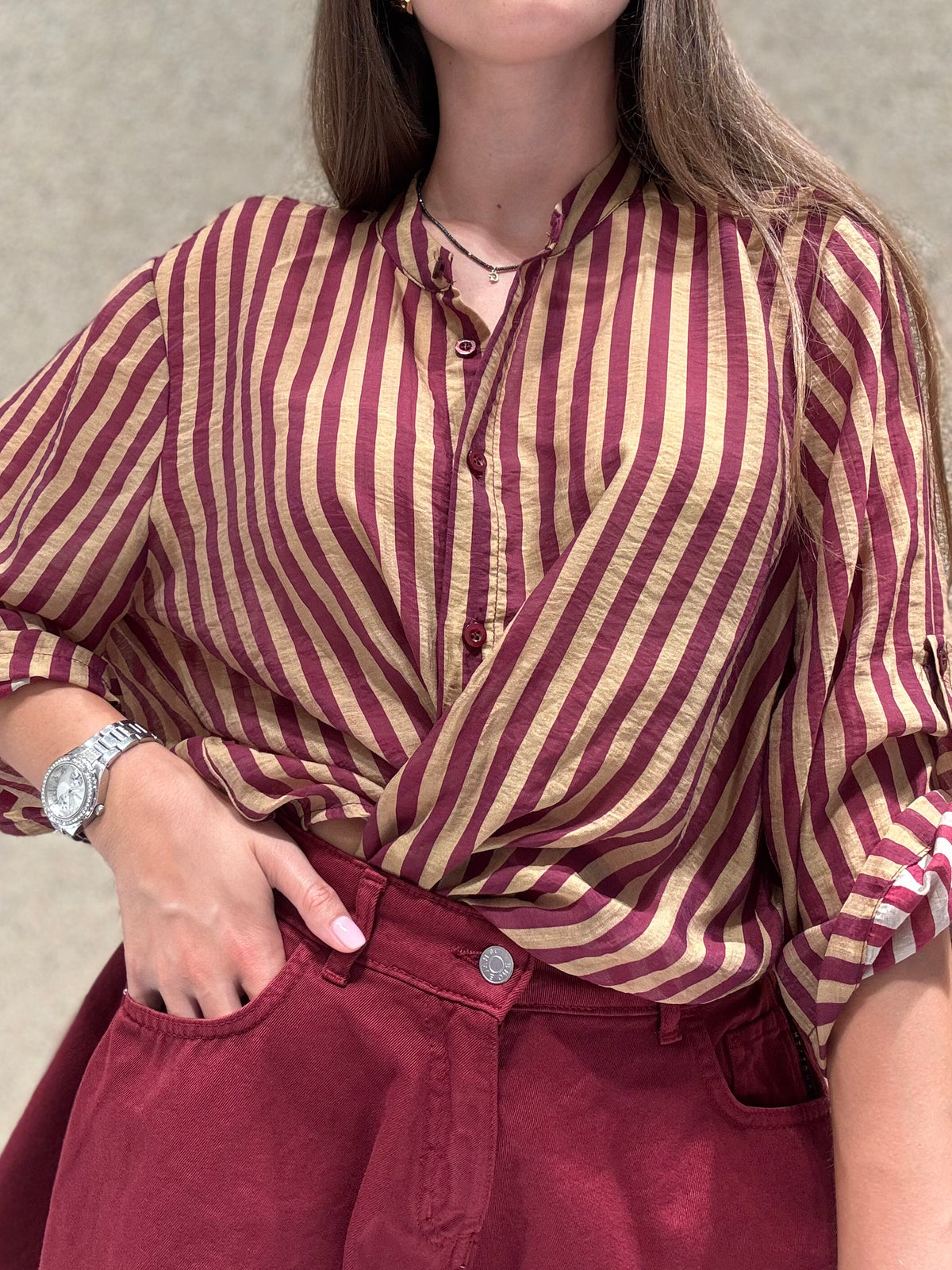Camicia righe