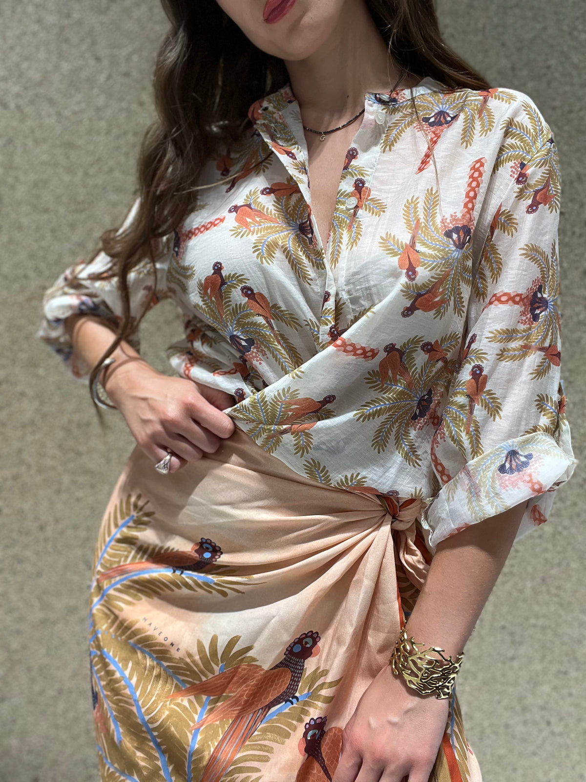 Camicia pavoni
