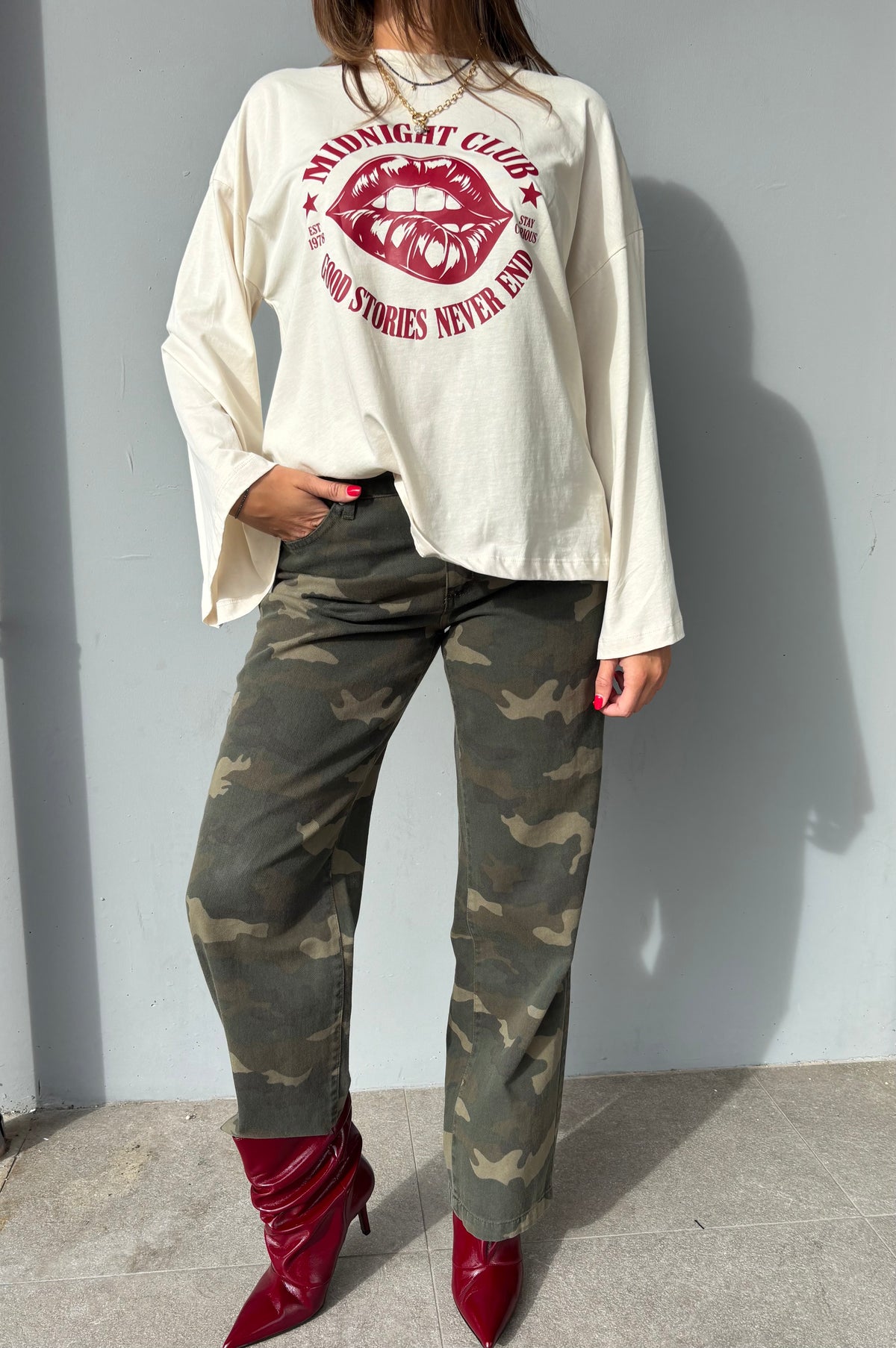 Jeans camouflage