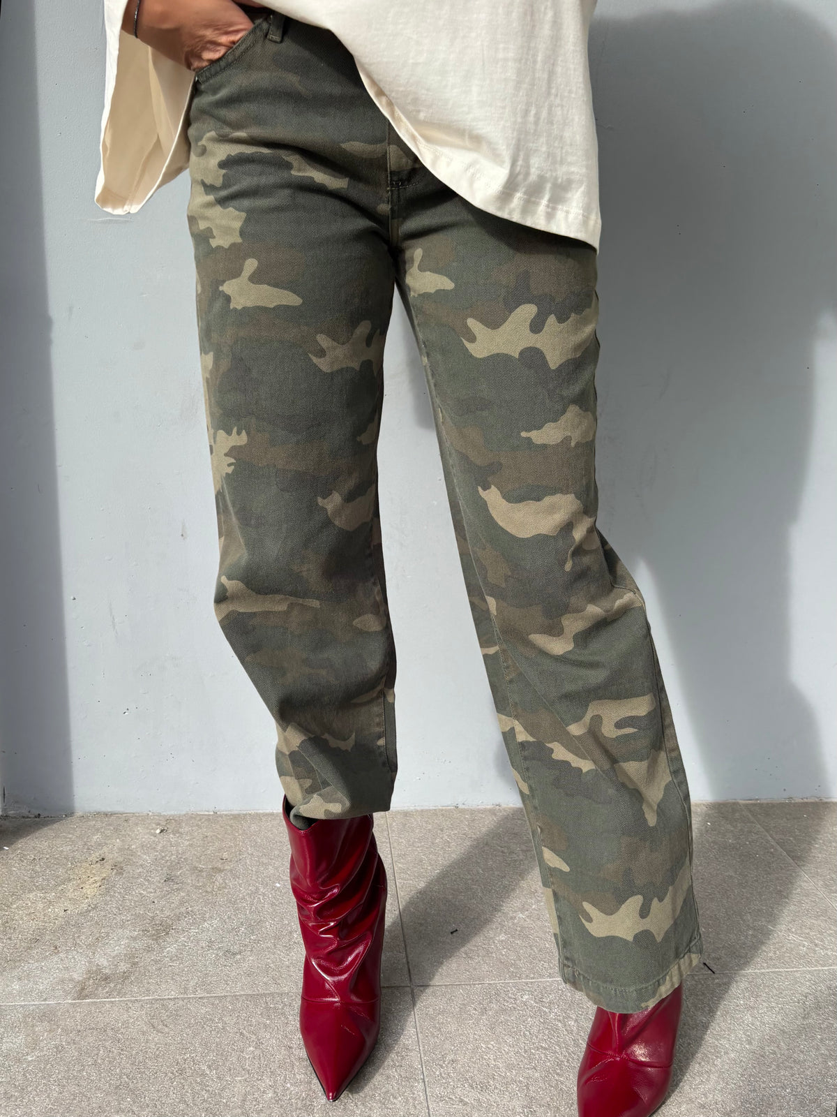 Jeans camouflage