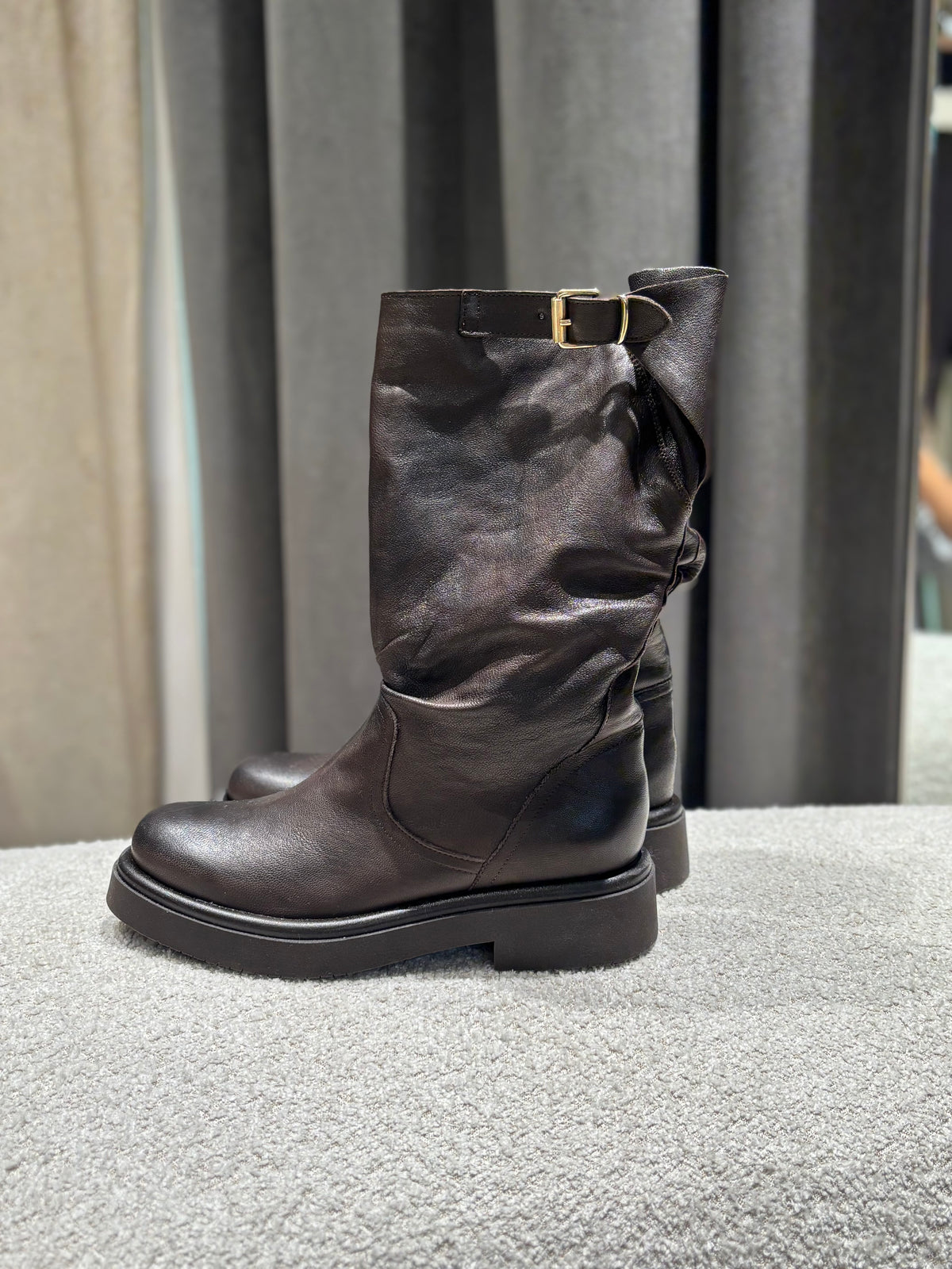 Stivale morbido pelle