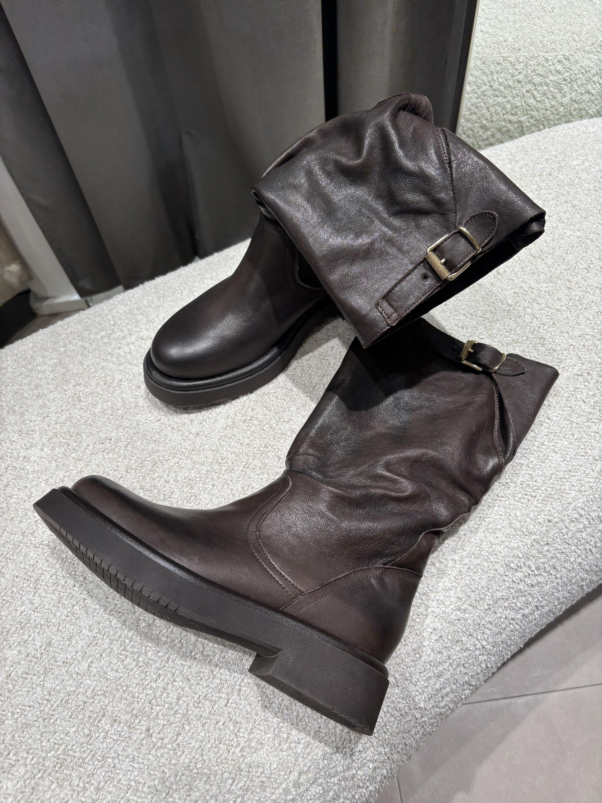 Stivale morbido pelle