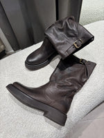 Stivale morbido pelle