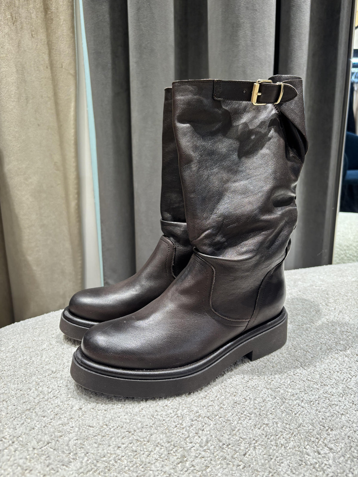 Stivale morbido pelle